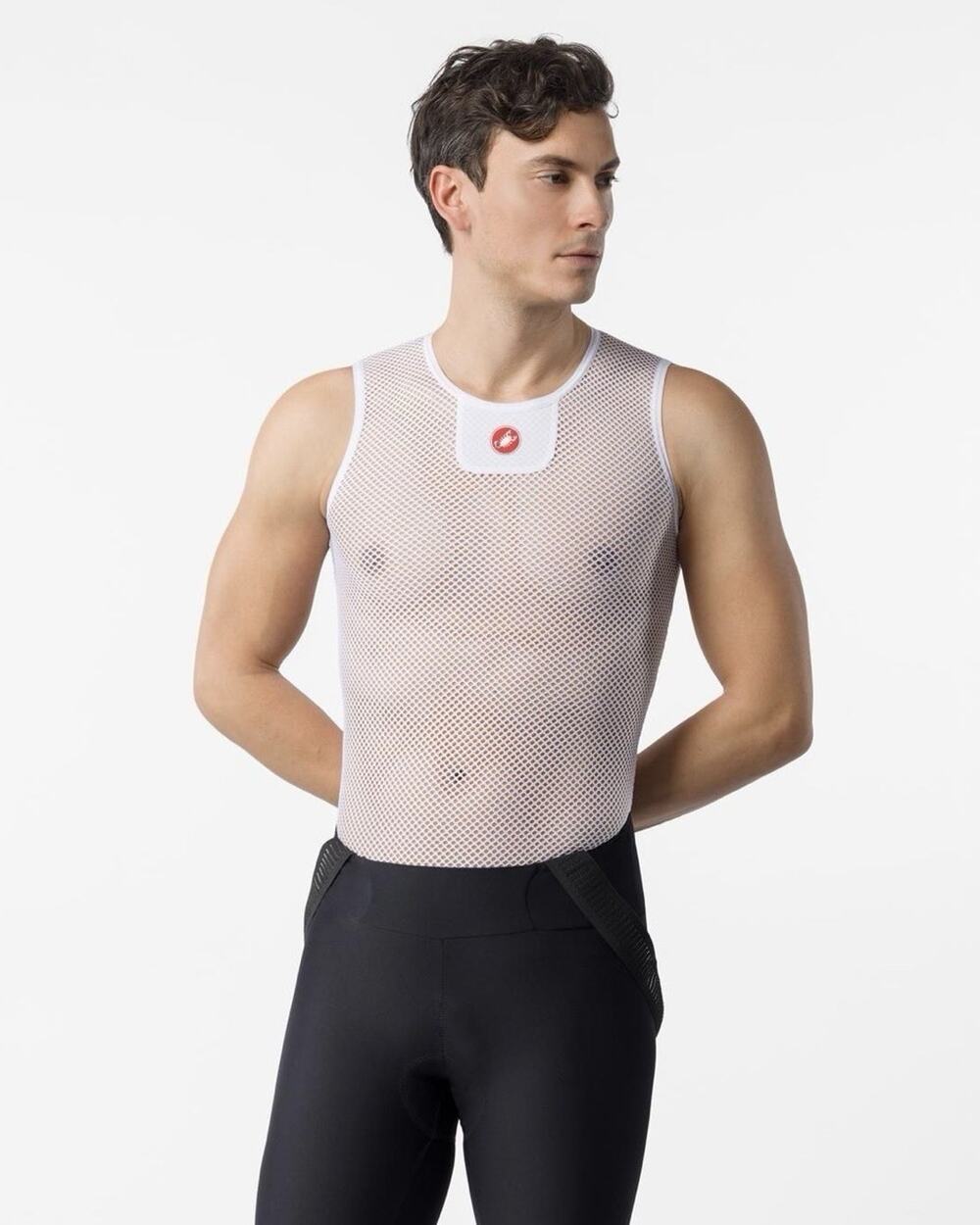 CASTELLI Core Mesh 3 Men’s L/XL White New With Tags - Picture 1 of 2